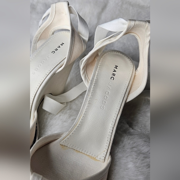 VTG  2005 MARC JACOBS Sling Back Wedges Sz 7 - Picture 14 of 14